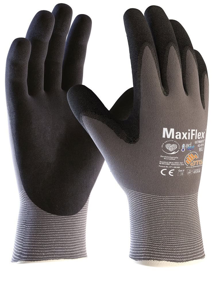 ATG® máčané rukavice MaxiFlex® Ultimate™ 42-874 AD-APT® 0