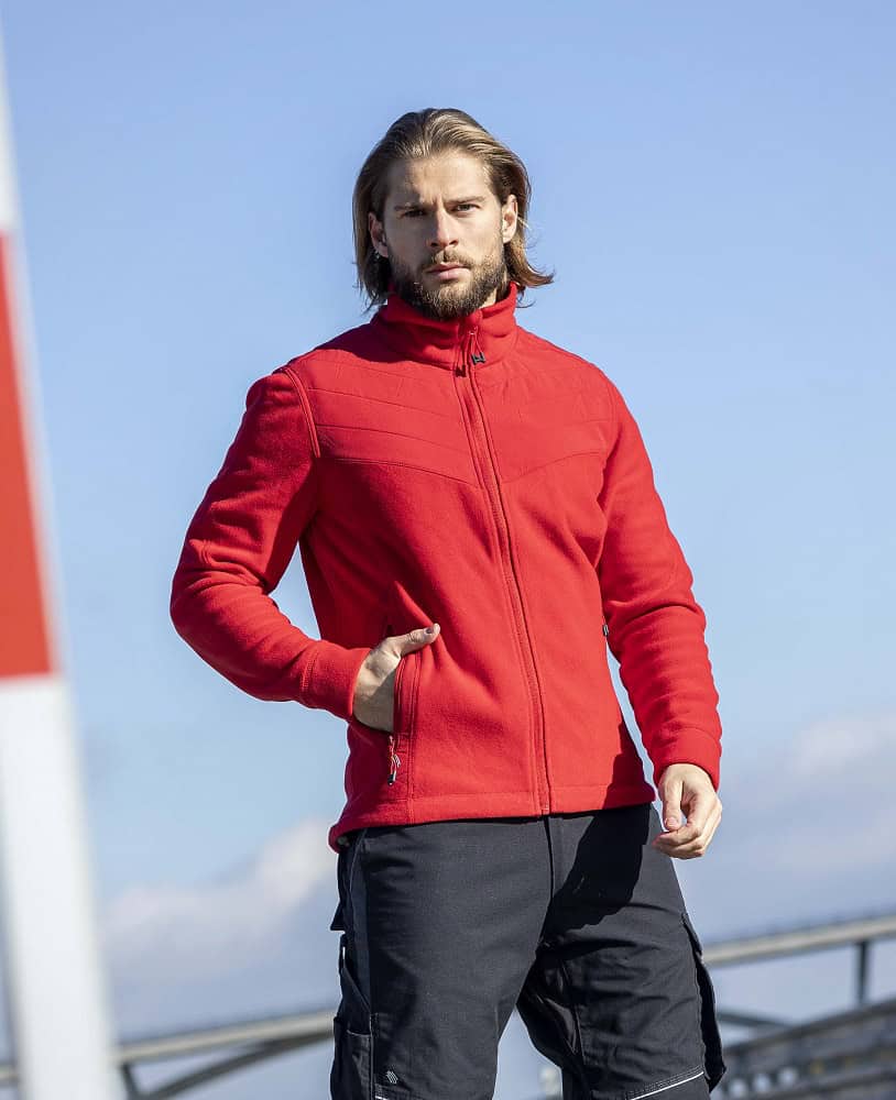 Mikina ARDON®OFTFLEECE®COMBO červená
