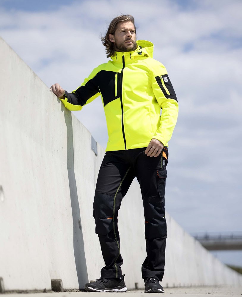 oftshellová bunda ARDON®CITYCONIC®Hi-vis žltá