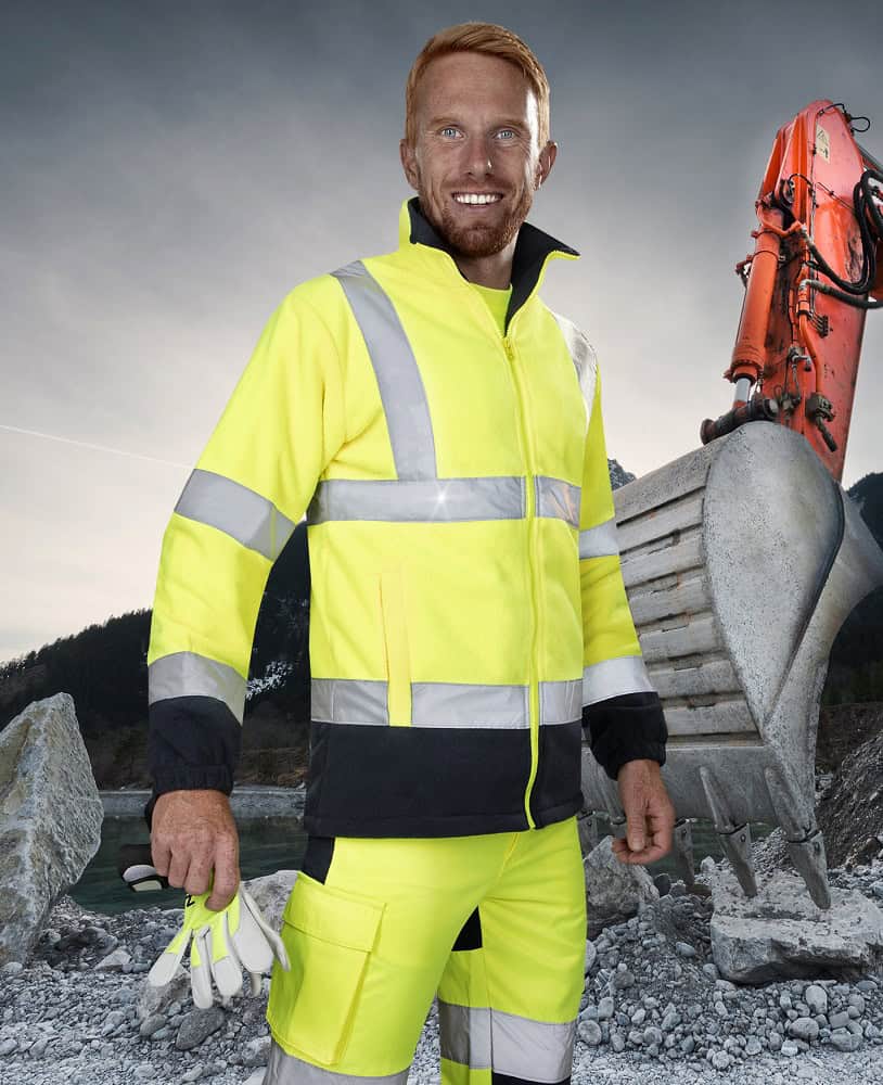 Mikina flísová hi-viz ARDON®REF401 žltá